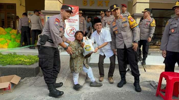 Bakti sosial polres Kediri kota