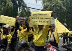 Ratusan Ojol Gelar Aksi, Tuntut Program Turbo di Aplikasi Maxim Dihapus