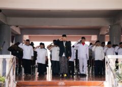 Upacara HSN di Ponpes Wali Barokah Kediri, Santri Diingatkan Kuasai Teknologi hingga Berjiwa Wirausaha