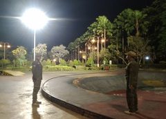 Cegah Taman Jadi Tempat Pesta Miras, Satpol PP Kediri Intensifkan Patroli