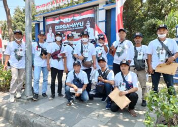 Ribuan Relawan Suket Teki Hadiri Konser Satu Komando Jokowi
