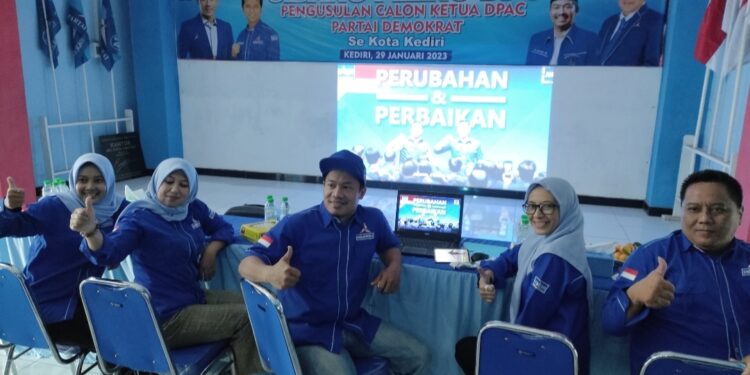 DPC Partai Demokrat Kota Kediri , Siap Menangkan Anies Bawesdan Pilpres 2024