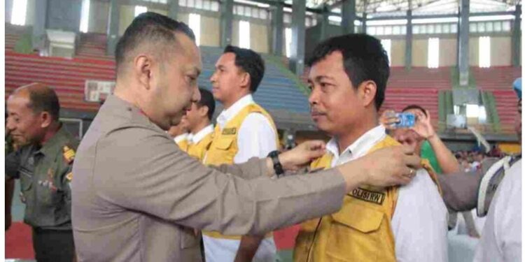 Polisi RW Polres Kediri Kota Resmi Dilaunching Kapolres AKBP Teddy Chandra