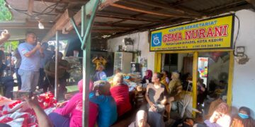 Relawan Suket Teki Nasional Beri Bantuan Para Disabilitas Kediri