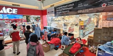 Wujud Kepedulian Sosial, Ace Hardware Kediri Gelar Donor Darah