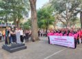 Jalan Sehat Bersama, Polres Kediri Kota Dekatkan Diri Dengan Masyarakat