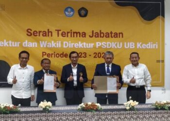 Rektor UB Lantik Direktur Baru PSDKU UB Kediri