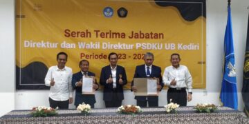 Rektor UB Lantik Direktur Baru PSDKU UB Kediri