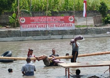 Relawan Suket Teki Nusantara (RSTN) Bersama Warga, Gelar Lomba HUT RI ke -78