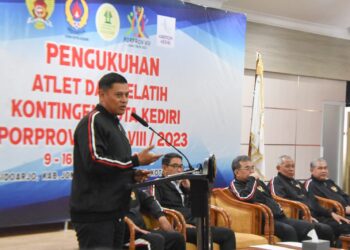 483 Atlit Porprov Jatim VIII Diberangkatkan Pemkot Kediri