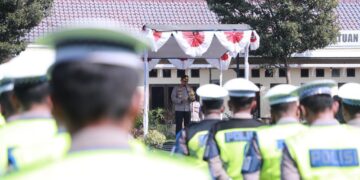 Apel Ops Zebra Semeru, Ini Pesan Kapolres Kediri Untuk Warga