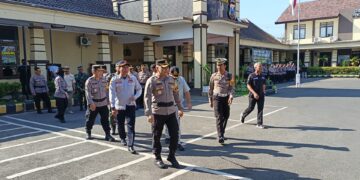 Tekan Angka Laka Dan Pelanggaran, Polisi Kota Kediri Apel Ops Zebra Semeru 2023