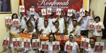 Warga Dan DPC Partai Gerindra Dukung Gibran Rakabuming Raka Sebagai Cawapres Prabowo