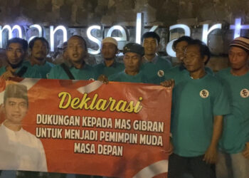 Warga Kediri Deklarasikan Dukung Gibran Jadi Pemimpin Indonesia