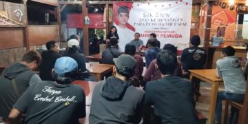 Puluhan Warga Dari Sedulure Mas Gibran Kota Kediri Gelar Syukuran Dan Bincang Santai