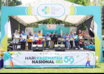 Cegah Stunting, Dinkes Kota Kediri Gelar Gowes Stunting Bersama