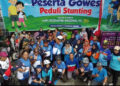 Cegah Stunting, Dinkes Kota Kediri Gelar Gowes Stunting Bersama