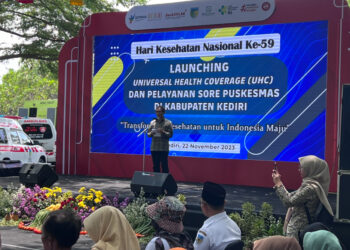 Capai 96% Kepesertaan JKN, Pemerintah Kabupaten Kediri Deklarasikan UHC