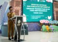 Kepala Dinas Pendidikan Kota Kediri Anang Kurniawan memberikan sambutan dan pengarahan pada peserta Workshop