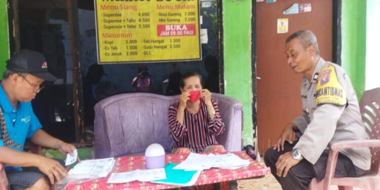 Sinergi Tiga Pilar Polres Kediri Kota Temui Tokoh Masyarakat Ajak Pemilu Damai