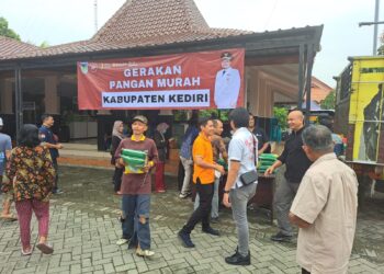 Satgas Pangan Polres Kediri Pantau Harga Sembako Di Kabupaten Kediri