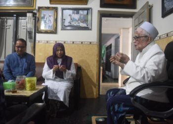 Jalin Silaturahmi Menjelang Ramadan, Pj Wali Kota Kediri Sowan Ke Kediaman Para Ulama 