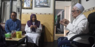Jalin Silaturahmi Menjelang Ramadan, Pj Wali Kota Kediri Sowan Ke Kediaman Para Ulama 