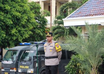 Tabligh Akbar Bersama Gus Iqdam, Polres Kediri Siagakan Ratusan Personil Sambut Jemaah