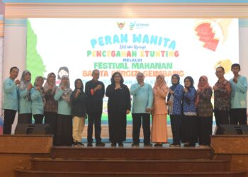 Tekan Angka Stunting, Pj Wali Kota Kediri Buka Festival Makanan Balita Bergizi Seimbang