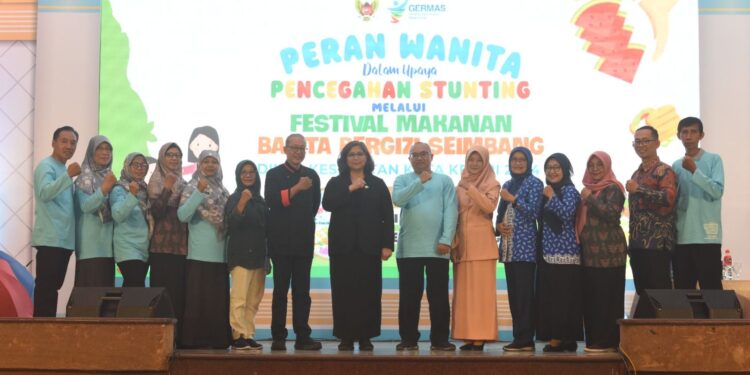 Tekan Angka Stunting, Pj Wali Kota Kediri Buka Festival Makanan Balita Bergizi Seimbang