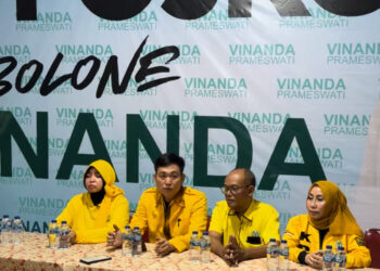 Mbak Vinanda dan Golkar Kota Kediri Matangkan Visi Misi dan Program Kerja Kediri Maju