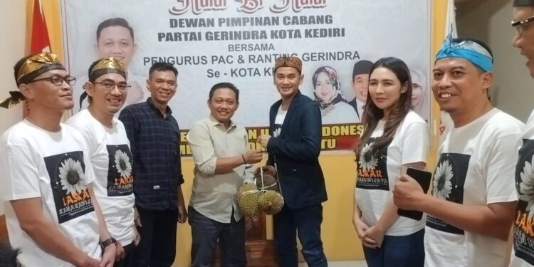 Reza Darmawan Mendaftar sebagai Bakal Calon Walikota Kediri di Partai Gerindra
