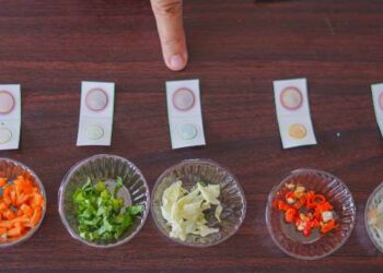 Uji bahan pangan di pasar kota kediri