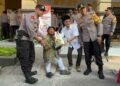 Bakti sosial polres Kediri kota