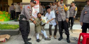 Bakti sosial polres Kediri kota