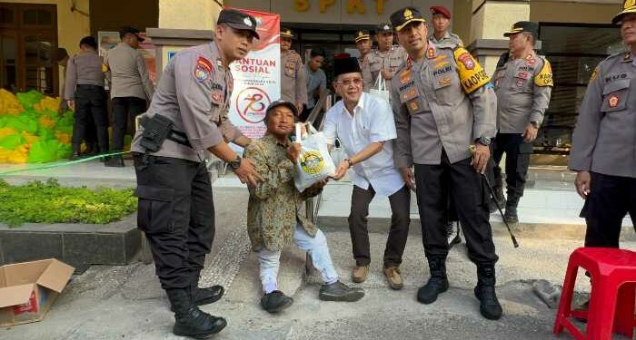 Bakti sosial polres Kediri kota
