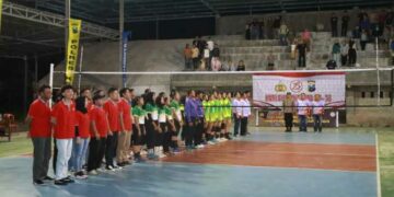 Turnamen bola voli polres Kediri