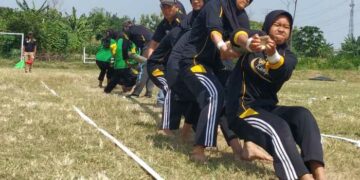 Lomba permainan tradisional pelajar Kediri 2024