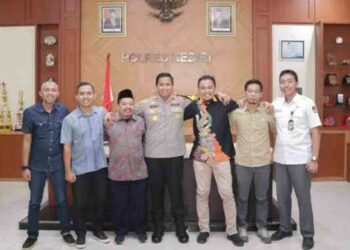 Sukseskan Pilkada Kediri, Kapolres Kediri – Ketua KPU Kuatkan Sinergitas