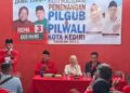Kader PDI Perjuangan Kota Kediri Antusias Menangkan Mbak Vinanda