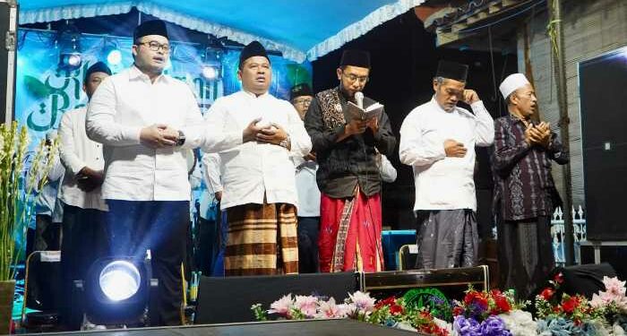Mas Dhito Ajak Jamaah Sholawat Doakan Kebaikan Untuk Kabupaten Kediri