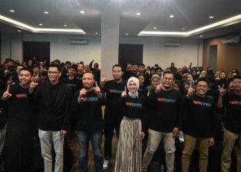 Ratusan Entrepreneur Muda Dukung Vinanda-Gus Qowim di Pilkada Kota Kediri 2024