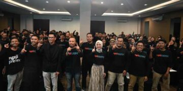 Ratusan Entrepreneur Muda Dukung Vinanda-Gus Qowim di Pilkada Kota Kediri 2024