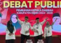 Debat Publik Pilkada Kediri, Kedua Paslon Paparkan Visi Misi – Program Untuk Menangkan Hati Pemilih