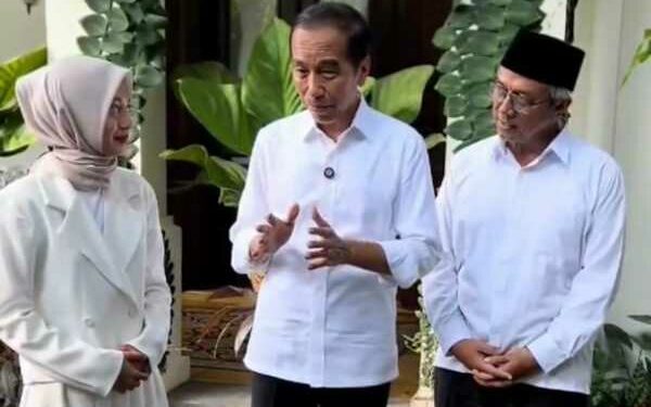 Pesan Presiden Ke 7 RI Joko Widodo Untuk Paslon Vinanda-Gus Qowim
