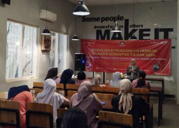 Sosialisasi Pada Komunitas Wirausaha Muda, KPU Kota Kediri Ingatkan Jangan Golput!