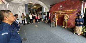 Apel kesiapan distribusi logistik KPU Kota Kediri (mg)