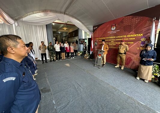 Apel kesiapan distribusi logistik KPU Kota Kediri (mg)