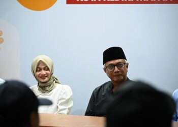 Unggul 57 Persen, Vinanda – Gus Qowim Ajak Warga Bangun Kota Kediri