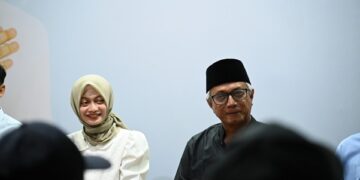 Unggul 57 Persen, Vinanda – Gus Qowim Ajak Warga Bangun Kota Kediri